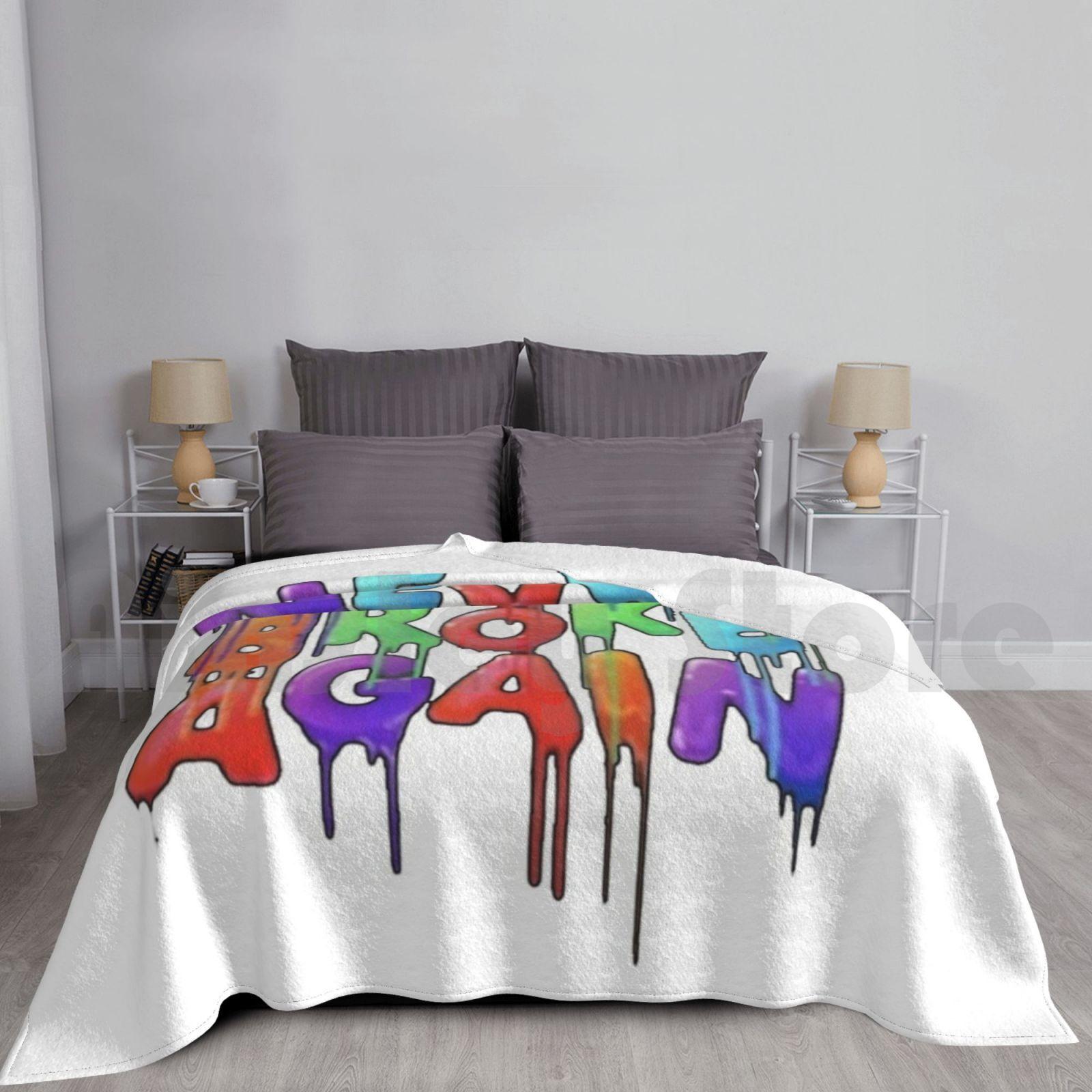 Never Broke Again Blanket For Sofa Bed Travel Never Broke Again Size: 75*100cm, Weight: 230 GSM