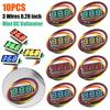 0-100V 0.28 Inch Mini DC Voltmeter LED Screen Red/Blue/Yellow/Green Accurate Pressure Measurement 3 Wires Digital Voltage Tester
