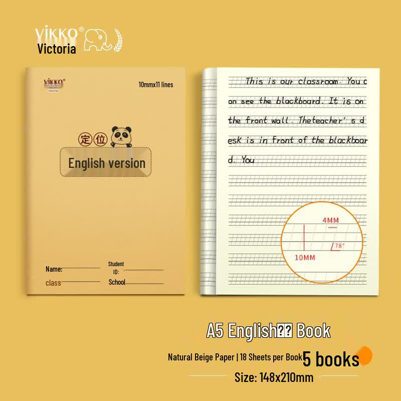 Victorley English Writing & Practice Books