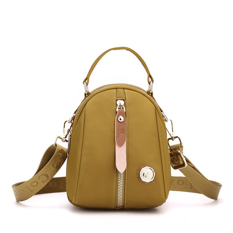 New Women's Shoulder Bag Outdoor Leisure Mobile Phone Change Bag Anti-splashing Nylon Messenger Bag