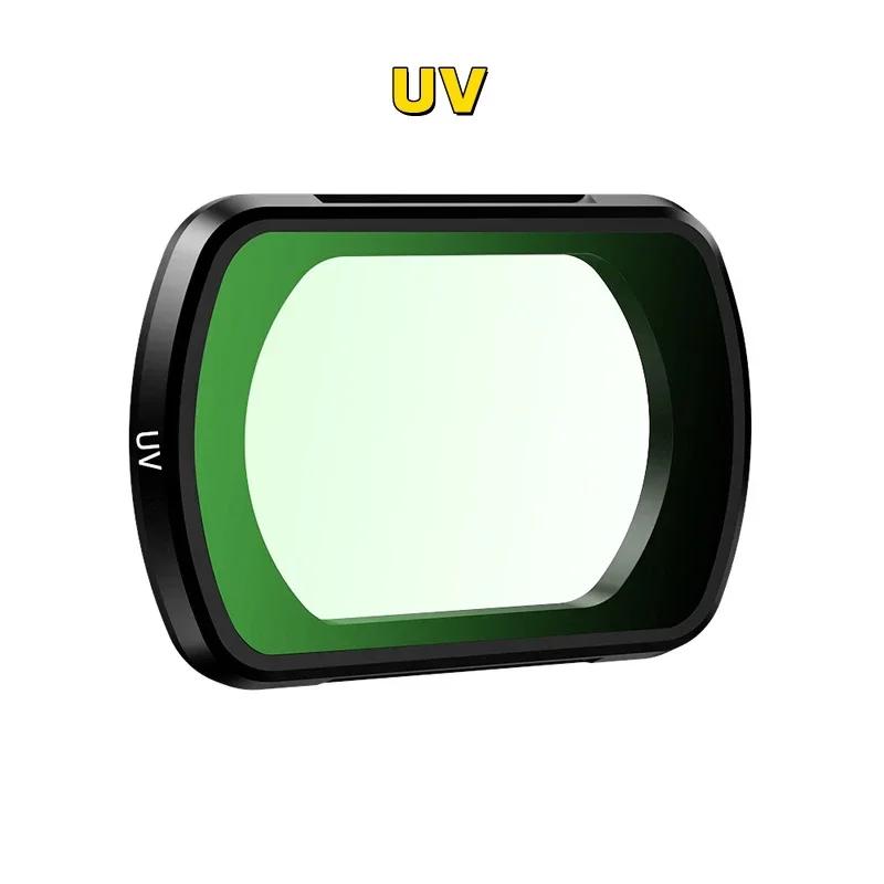 

BRDRC ND 8 16 Светофильтры для DJI OSMO Pocket 3 UV CPL Светофильтры Нейтральной Плотности Оптическое Стекло Аксессуары для Ручной Камеры-Стабилизатора