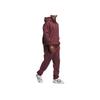 adidas Basketball Hooded Casual Fashion Soft Pullover Long Sleeve Sweatshirt Unisex Sweatshirt Dark-Red JD6145