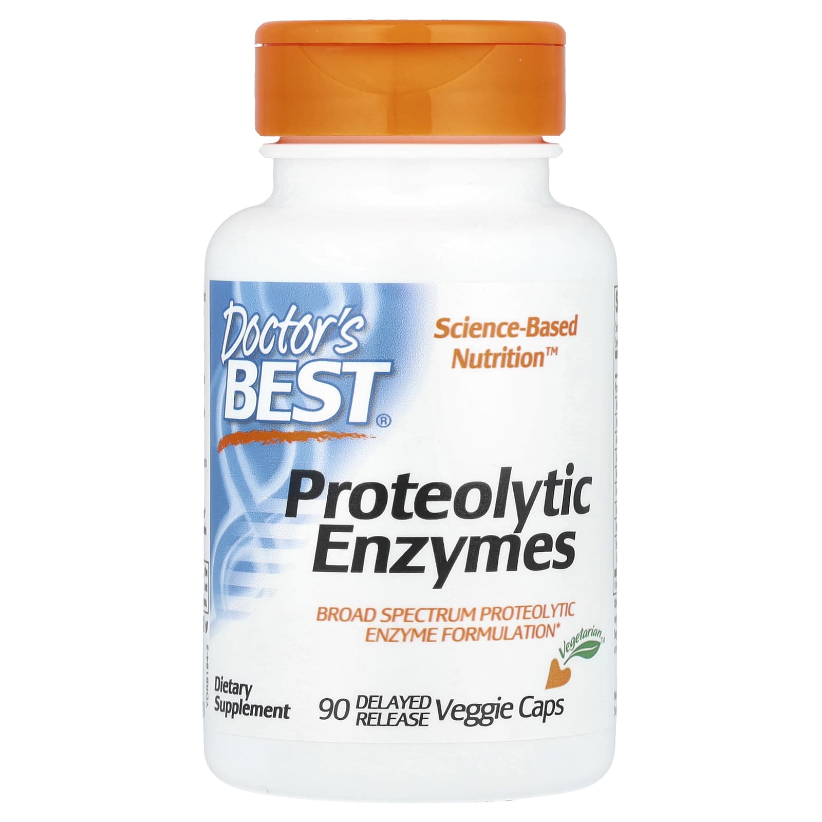 

Doctor S Best, Proteolytic Enzymes, Delayed Release Veggie Caps, 90