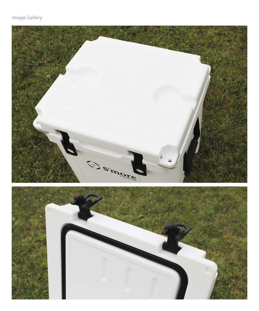 Becool Kühler Groß Hart Perfekt für und Outdoor Tragbarer Kühler mit Flaschenöffner S'more Box33, 31L/33QT Kühler, Camping, Angeln, Sport, Stilvoll,
