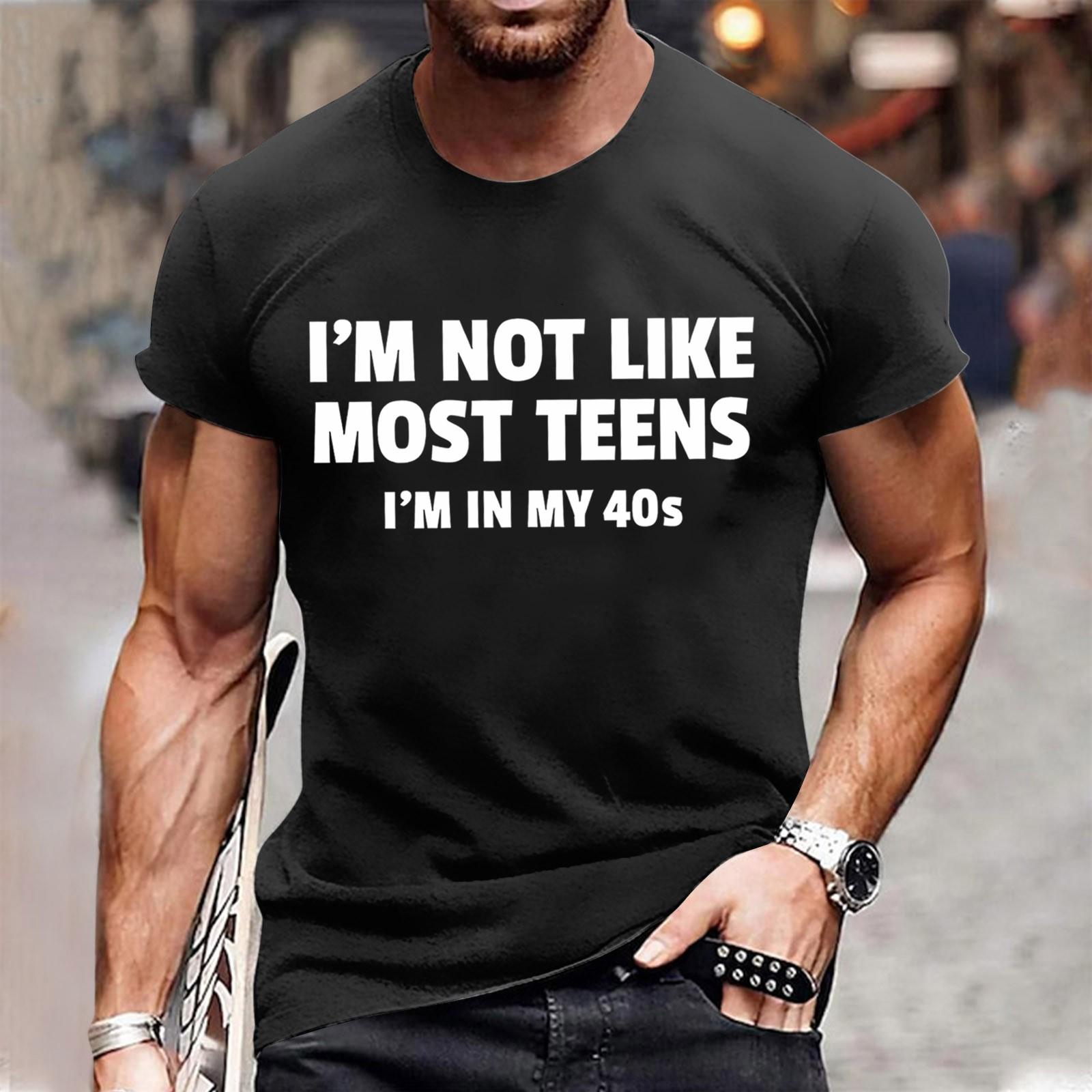 

Мужская модная футболка уличная повседневная одежда с коротким рукавом S чёрный