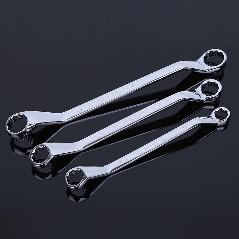 Double-Ended Mirror Polished Plum Blossom Wrench - Automotive & Glasses Repair Tool Mirror Blossom 8x10