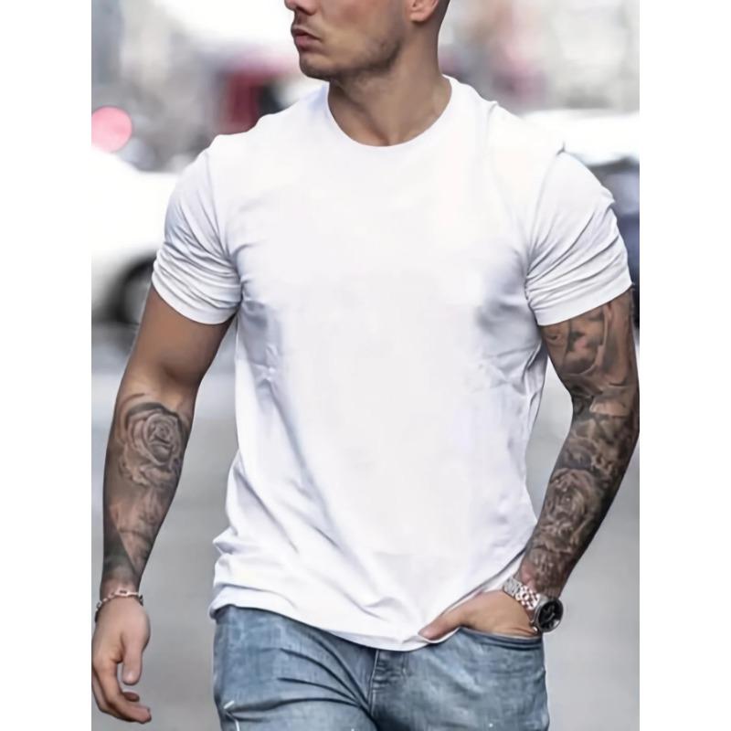 

Men s summer loose size BE KIND letter cartoon print casual comfortable round neck short sleeved T-shirt top XL
