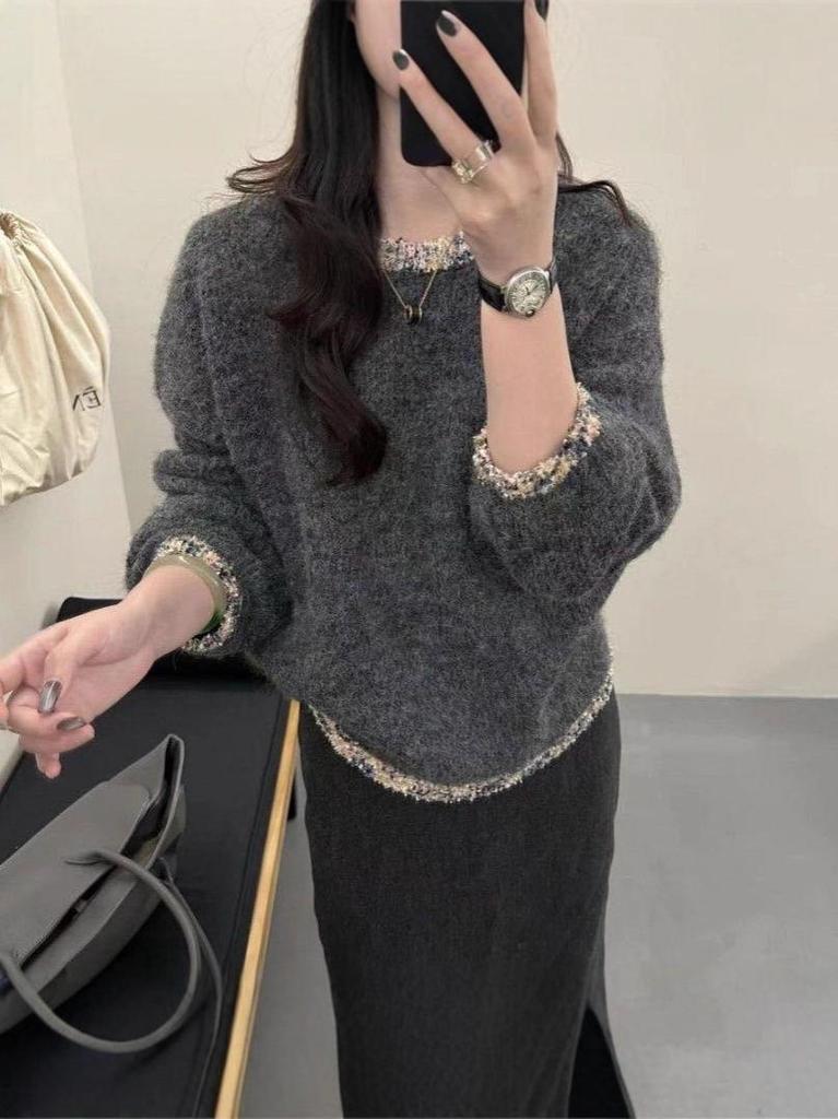 2025 French Luxe High-End Women's Autumn/Winter Sweater