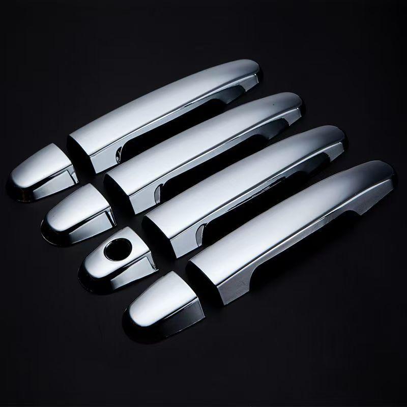 Chrome Car Accessories Plated Door Handle Bowl Cover Trim Paste Style For DFSK 330 2016 -