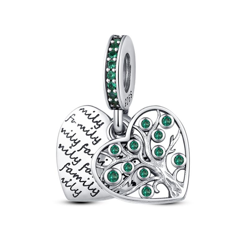 Original Copper Tree Of Life Wishing Tree Charms Pendants Fit Bracelets Necklace Diy Birthday Jewelry Gifts