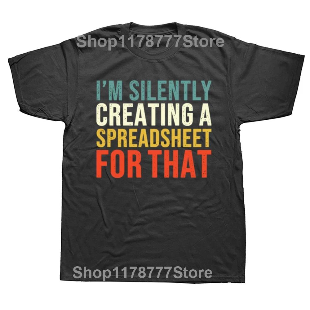 Freak in The Sheets 100% Cotone Uomo e Donna T-shirt Morbida alla Moda Fogli di Calcolo Excel Lavoro da Casa Contabilità T-shirt