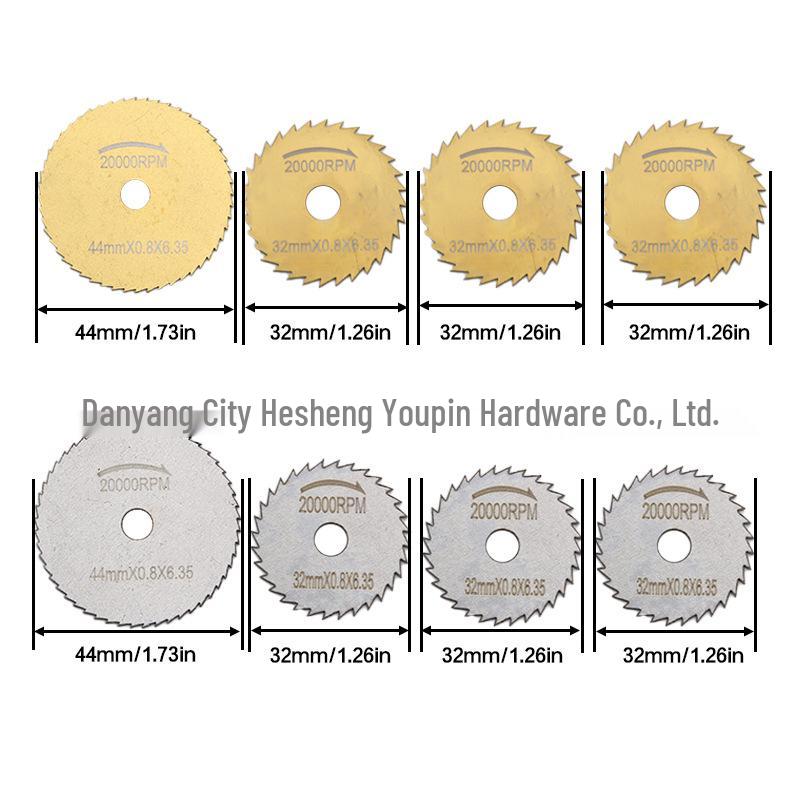 Mini Hex Shank Saw Blade Adapter Set for Hand Drill