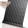 3D Vintage Style Faux Wood Panel Vinyl Wallpaper Roll Retro Brown PVC Cafe Bar Background Decor Vertical Stripe Wall Paper