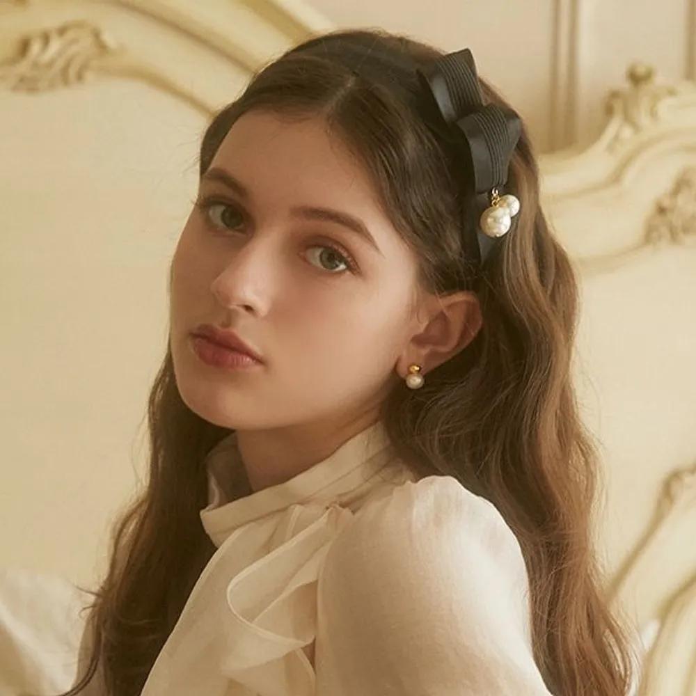Flat Ribbon Hairband JP-24-461HB light pink