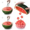 Watermelon Cutter Slicer Stainless Steel Watermelon Cube Cutter Safe Watermelon Fruit Knives Melon Cutter For Kitchen Gadget