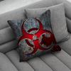 Umbrella Corporation Biohazard Nuclear Creative Patterned Pillowcases for Interior Decoration Office Living Room Home