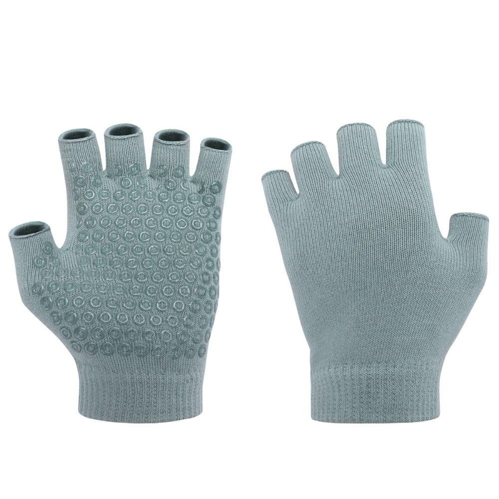Non-slip Pilates Gloves Half-finger Open-fingered Gloves Quality Fitness Gloves  Women