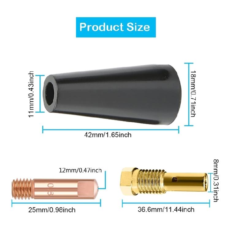 Kit Ugelli Senza Gas con Anima a Flussante Saldatore con Anima a Flussante Saldatore Mig Saldatore a Flussante