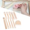 Weaving Shuttle Big Eye Needles for Rug Making Hats Scarves Tapestry