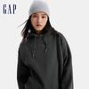 Gap Women's Fleece Lined Logo Drawstring Hoodie