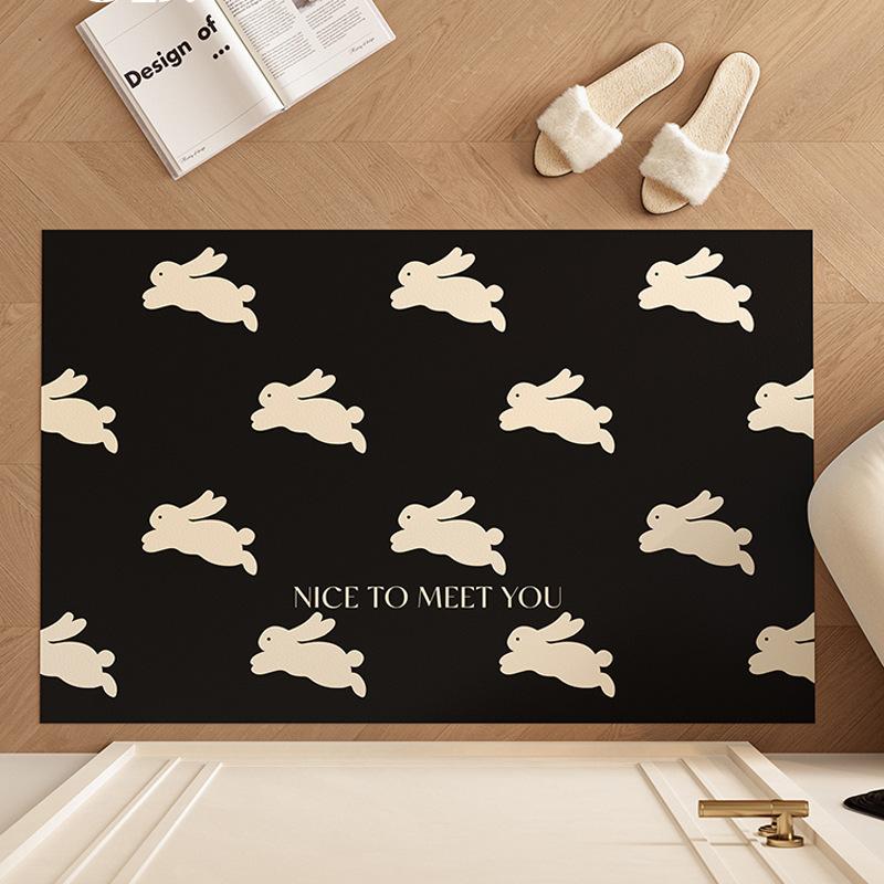 Cartoon Ins Wind Diatom Mud Mat Quick Drying Moisture-wicking Slip-resistant Carpet Bathroom Toilet Cooking Area Doorway Slip-resistant Mat