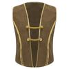 Dětský chlapecký středověký pirátský kostým vesta set renesanční vikingský styl pro Halloween cosplay party akce