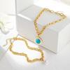 Necklace for Women Tide with Accessories Jewelry Necklace Simple Personality Hip-hop Wind Necklace Women Do Not Lose Color Elegant Necklace
