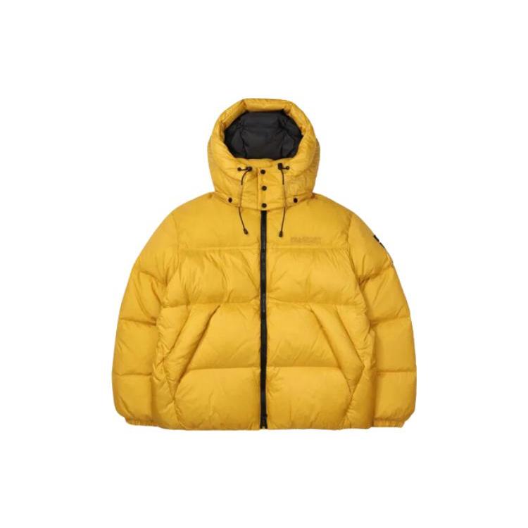 New FILA Down Jackets Unisex Yellow FS2DJF4131X-MUD