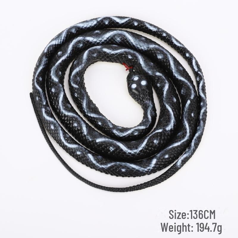 Cross-Border Snake Simulation Toy: Realistic Python Cobra Model for Kids