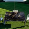 Outdoor Rectangular Table Cover With Starry Sky Sand Flow Waterproof Elastic Edge Patio Garden Dining