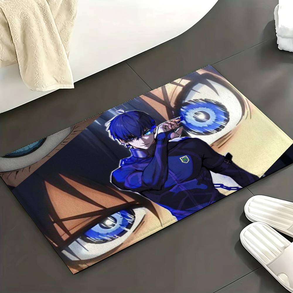 ANIME Y-Yoichi I-Isagi Floor Mat Soft Non Slip for Entry Door Bathroom Indoor Home Decorative Carpet
