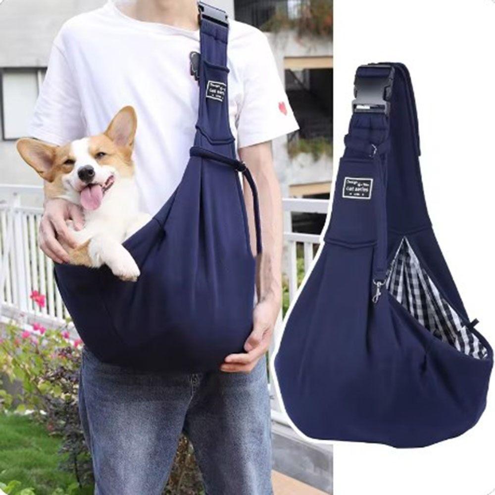 

Adjustable Pet Cat Carrier Bag Large Dog Kitten Sling Handbag Small Animals красный