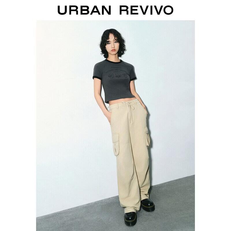 UR2026 Women s Casual Slim-Fit Print T-Shirt S