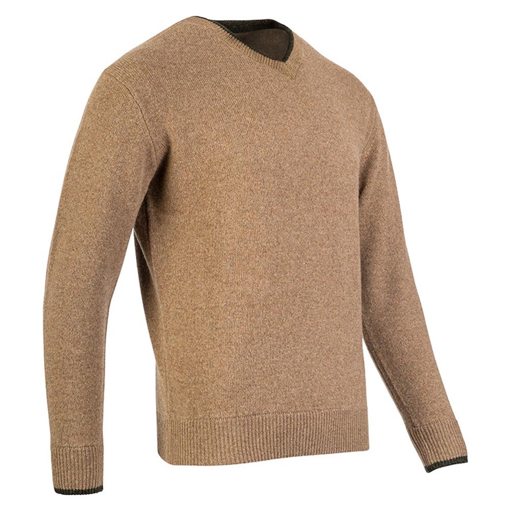 Jack Pyke Mens Ashcombe Lambswool V Neck Pullover