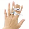 1pc Ring Sizer Gauge Tool Finger Measuring Instrument for Jewelry Sizing Portable & Precise For Jewelry Making & Shopping