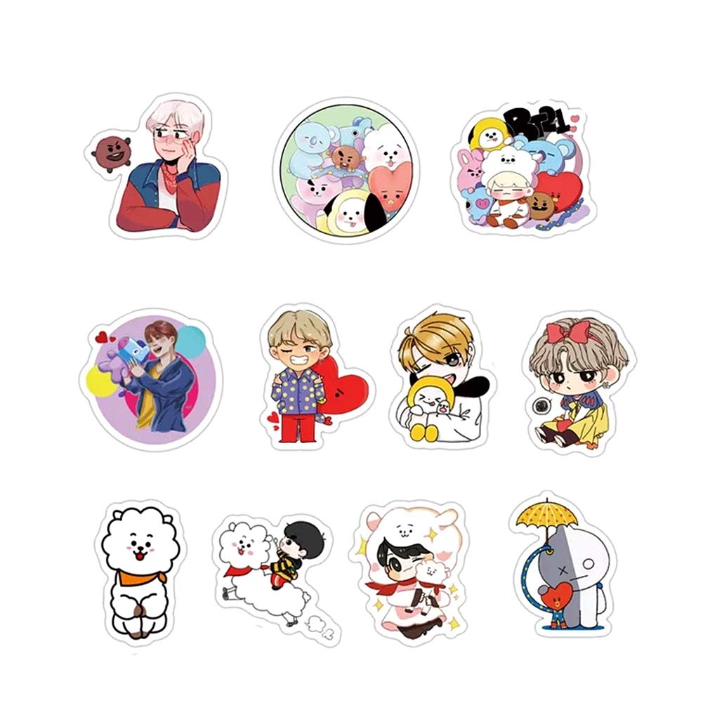 60 Cute Stickers, Cute Stickers, Chibi Stickers, Waterproof Stickers, Suitable