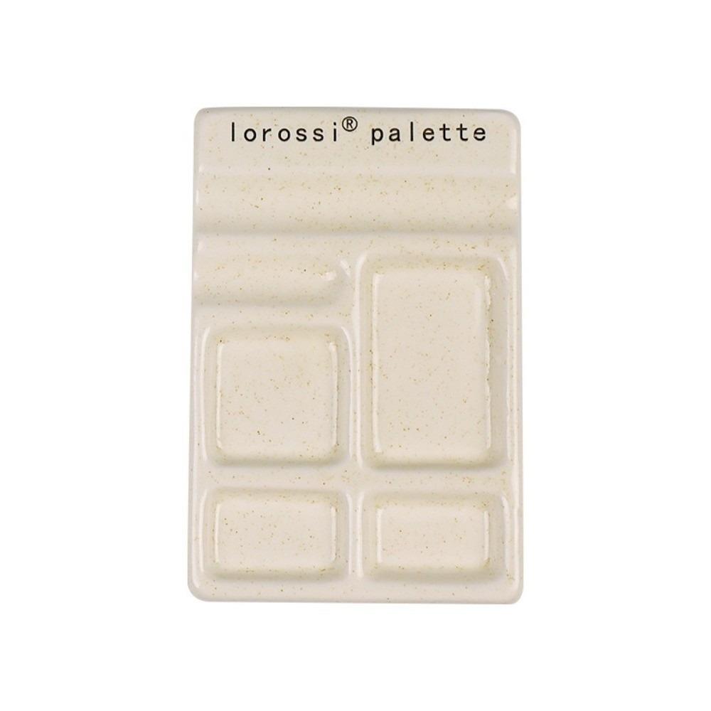 Multifunctional Nail Polish Color Mixing Plate Compact Nail Art Painting Palette Color Mixing бежевый