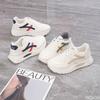 Fashion 2025 Spring White Shoes Women's New Thick Soled Shoes Leisure Running Sneakers Fashion Comfortable Ladies Shoe Zapatos Mujer