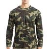 Men's Long Sleeve T-shirt 3d Camouflage Print Graphic T Shirts Men Women Fashion Fitness Tops Tees Outdoor Top Camo Clothing
