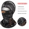 Ice Silk Sun Protection Balaclava – Full Face, Neck, & Headwear Shield for Cycling, Fishing, & Mosquito Defense