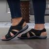 35-43 Große Größen Damen Sport Sandalen Einfarbig Aushöhlen Sommer Casual Lady Sandalias Kordelzug Einstellbar Bequeme Outdoor Strandschuhe Zapatos