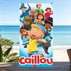 C-Caillou-S מגבת מיקרופייבר למגבת חוף, מתייבשת במהירות, ללא חול, סיבים אולטרה-עדינים, סופר רכה.