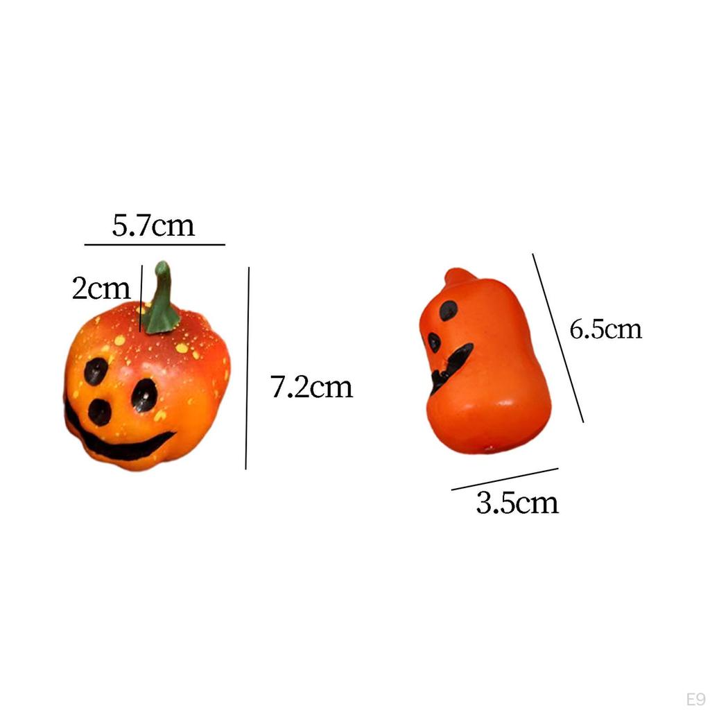 Artificial Pumpkins Plant Model Halloween Ornaments Handmade Foam Props for Autumn Christmas