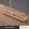 Antique Bodhi Leaf Incense Holder - Japanese-Inspired Aromatherapy Stand