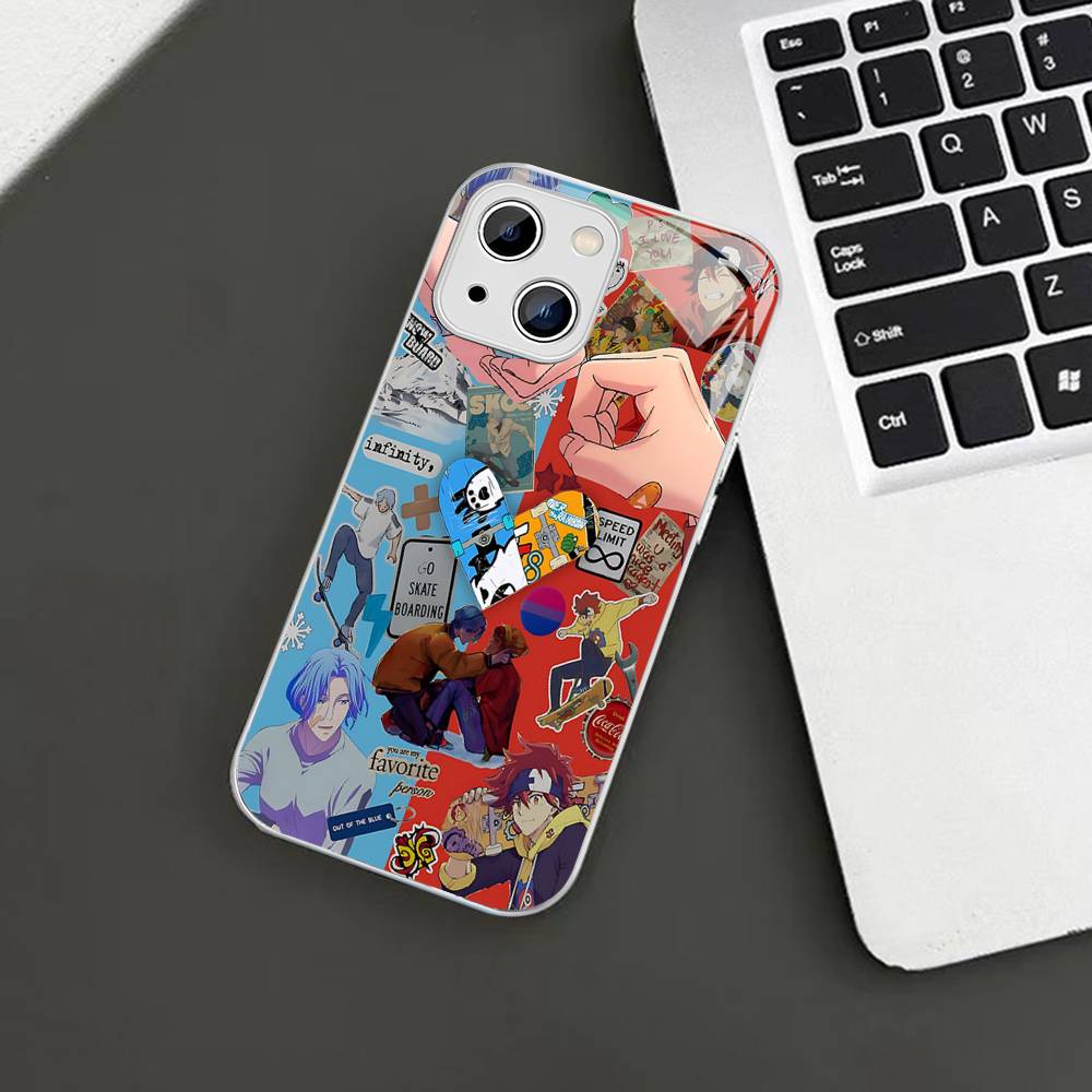 

TV Anime SK8 The I-Infinity Tempered Glass For Iphone 14 13 12 11 Pro Mini XS MAX 14Plus X XS XR Fundas iphone 12 pro