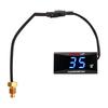 Motorcycle Oil Temperature Gauge Koso Oil Temp LCD Digital Universal Instrument For Yamaha Kawasaki Honda