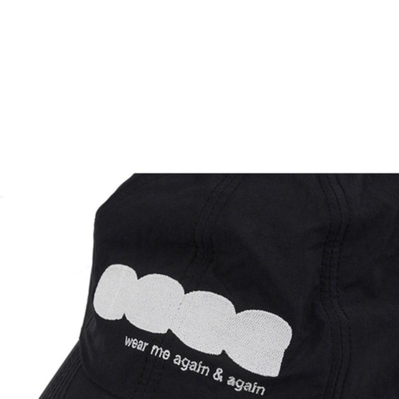 CHANCECHANCE CCCC EMBROIDEred NYLON CAP(BLACK)