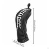 Golf Head Cover Shielded Club Scratch Protection White No 1