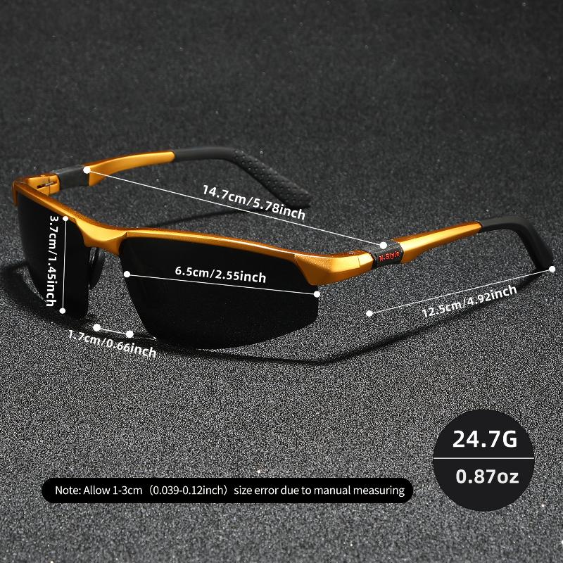 Luxury Quality Rimless Mirror Sunglasses Men Woman Polarized Sports Outdoor Sun Glasses Retro Anti-glare Driving Sunglass
