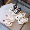 Children's Velcro Board Shoes 2025 Spring and Autumn New Cute Sports Shoes Boys Non-slip Single Shoes Girls White Shoes